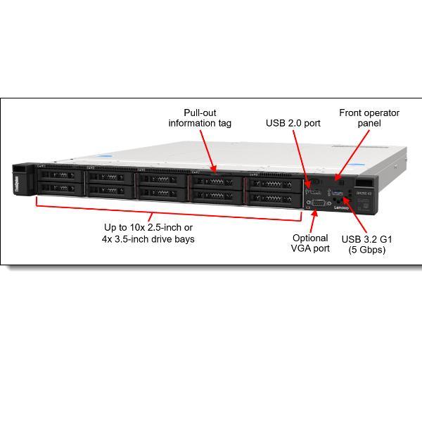 Lenovo ThinkSystem SR250 V2 7D7Q - Server - …